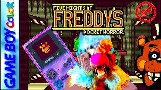 Fnaf On Game Boy Color Five Nights At Freddys Pocket Horror