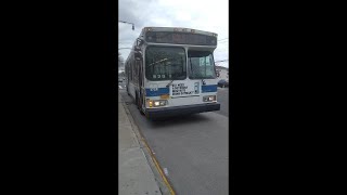 Brooklyn, New York to Queens, New York - Q7 Bus Route - Hybrid Electric Bus - Orion VII HEV