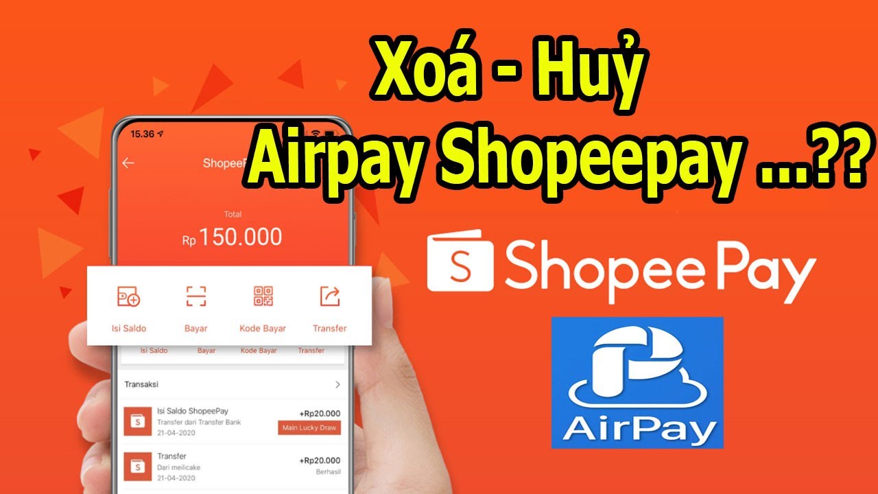 airpay shopee  New  Xoá Ví Airpay - Shopee Pay Trên Shopee Như Thế Nào??