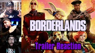 I CAN'T GO WHILE YOUR LOOKING AT ME!!! | Borderlands | Official Trailer Reaction!