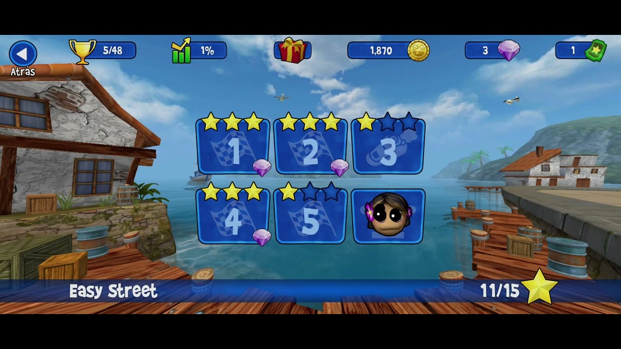 BB racing game play Malolel 🇵🇾 descubre algo perturbador 😈