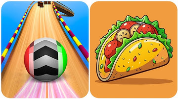 Paint Runner Vs Food Run 3D All New Levels Game Mobile Walkthrough iOS, Android Gameplay Update GH56