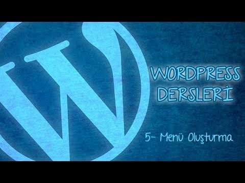 WordPress Menü Oluşturma