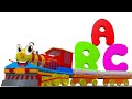 Abcd train cartoon  learn alphabets a to z  abc letter learning  a for apple  edutainment