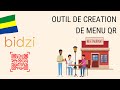 Prsentation de bidzico outil de cration  de qr code