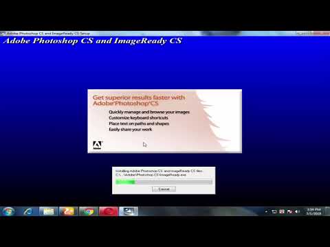 how to install adobe photoshop cs 8