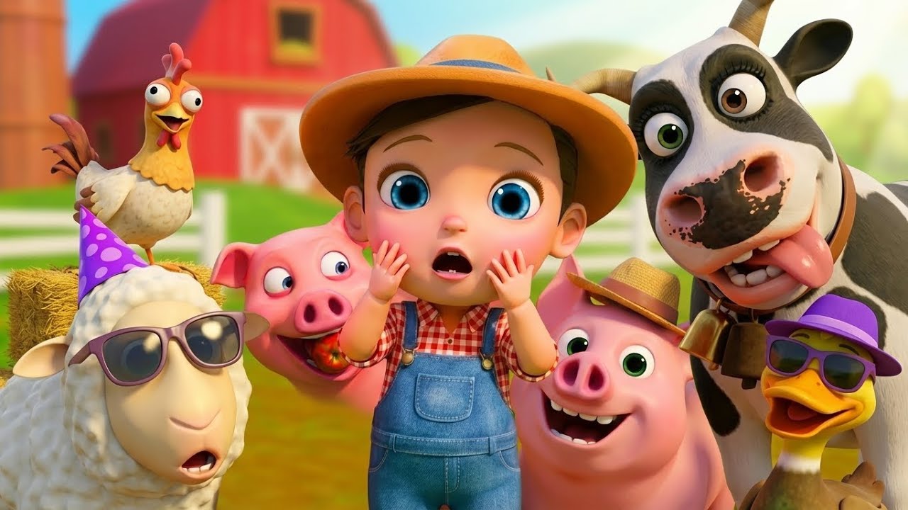 Baa Baa Black Sheep + Old MacDonald Had A Farm | Animal Songs | Nursery Rhymes | BabaSharo TV