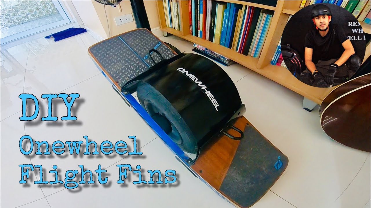 DIY Onewheel +XR Flight Fins YouTube