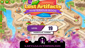 Lost Artifacts 6 - Level 19 - Mysterious Book - Normal Mode