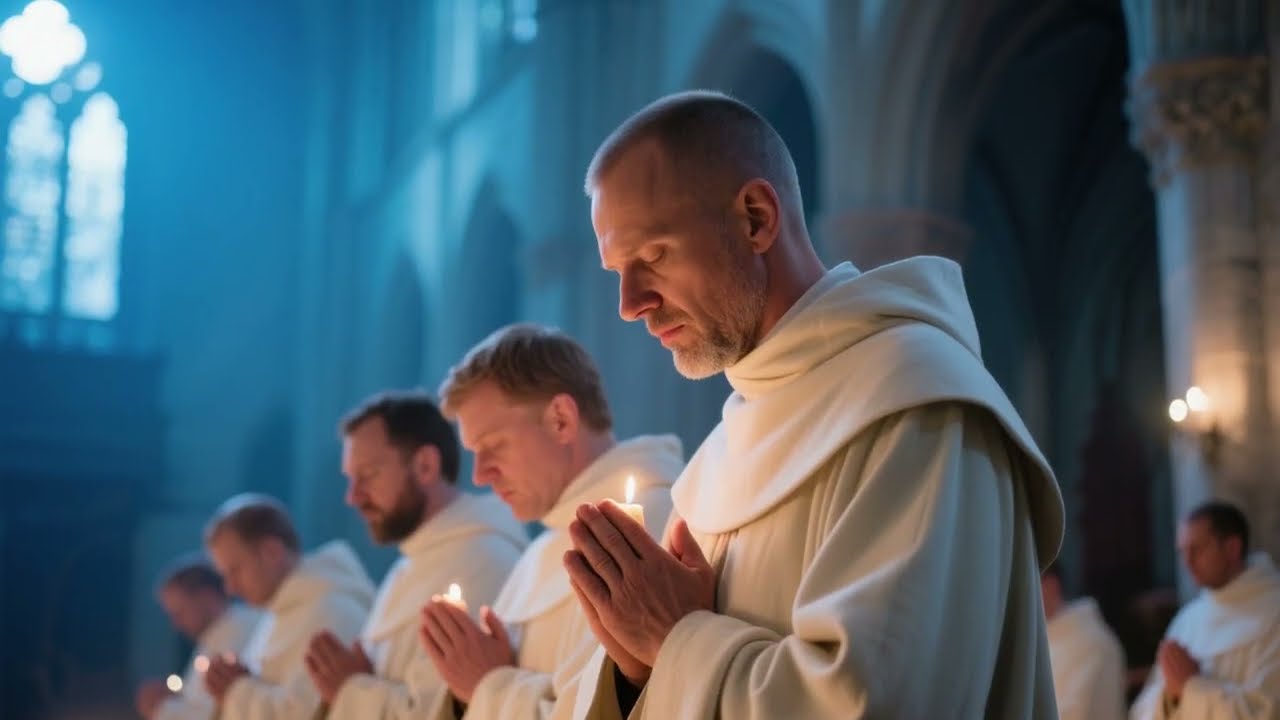 Gregorian Ave Maria Instrumental (1 Hour) | Deep Prayer, Healing, Cathedral Ambience