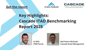 Key Highlights: Cascade ITAD Benchmarking Report 2025
