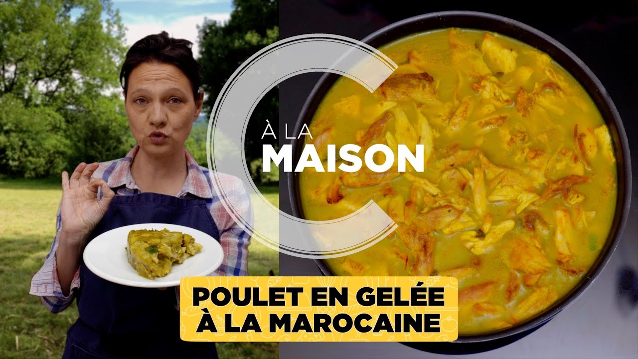 Recette du poulet en gelée à la marocaine