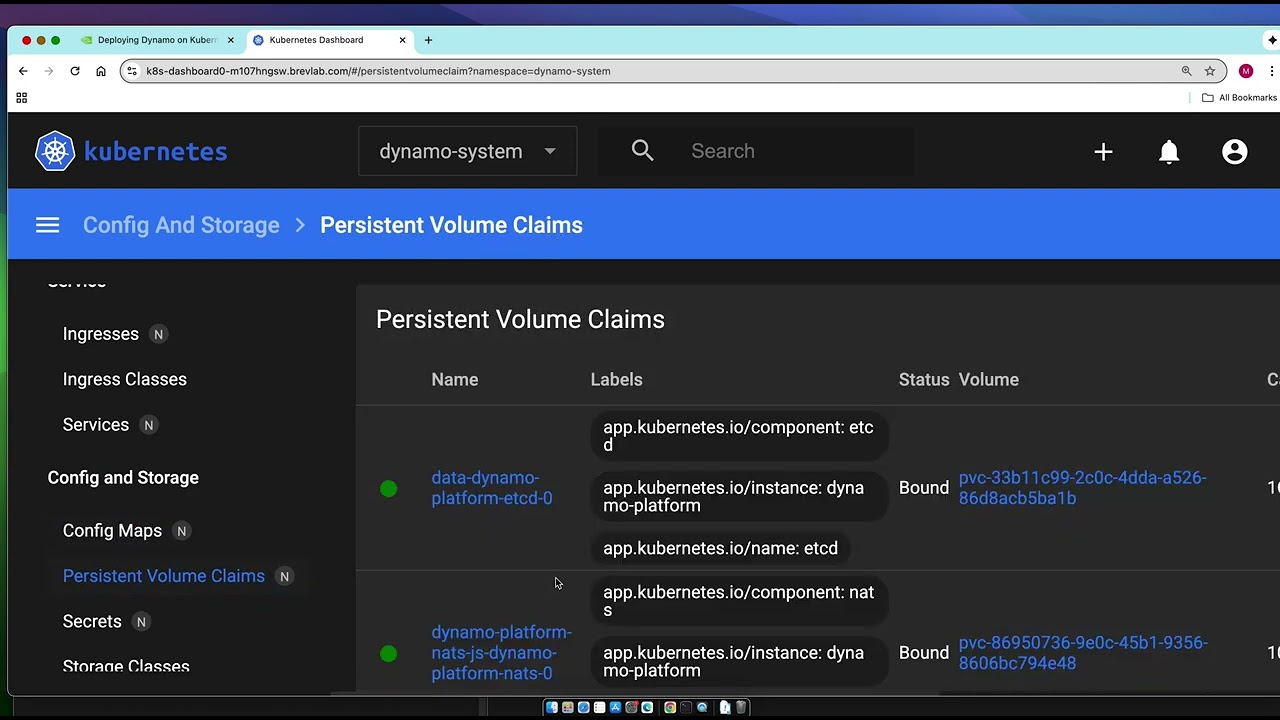 NVIDIA Dynamo Kubernetes Demo
