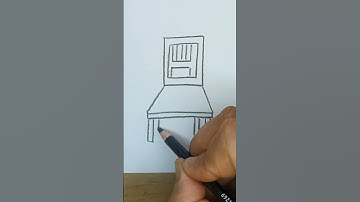 How to Draw a Chair Step by Step | Easy Drawing Tutorial