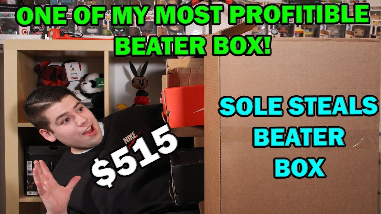 UNBOXING A 515 SOLE SUPREMACY SNEAKER BEATER BOX (ONE OF MY MOST