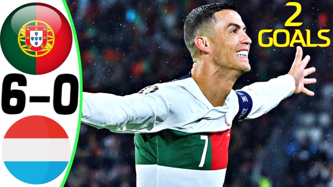 Portugal vs Luxembourg 60 All Goals and Highlights 2023 🤯 Ronaldo