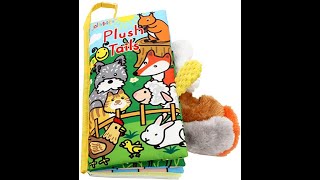 Plush Tails || Soft Animal Tails Activity Cloth Book with Crinkle Fabric screenshot 3