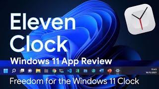 ElevenClock [Windows 11] App Review screenshot 1