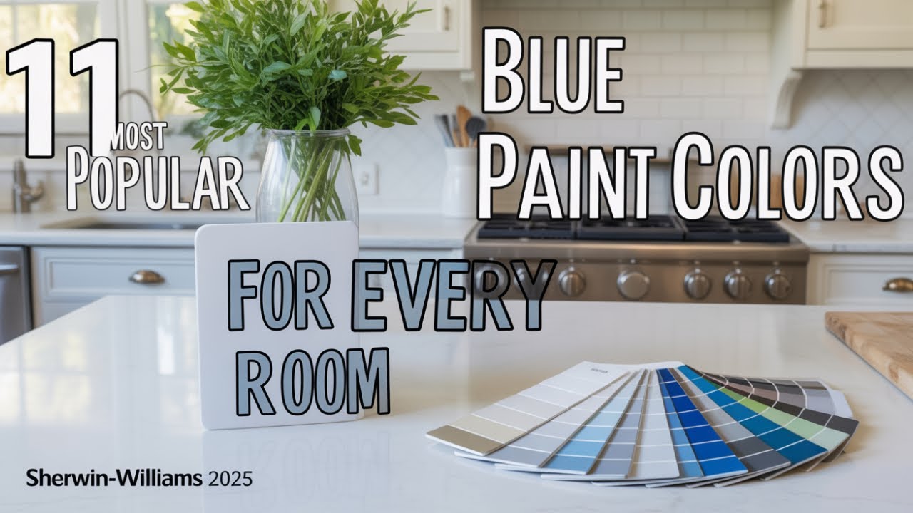 11 Most Popular Blue Paint Colors for Every Room in 2025 (Sherwin