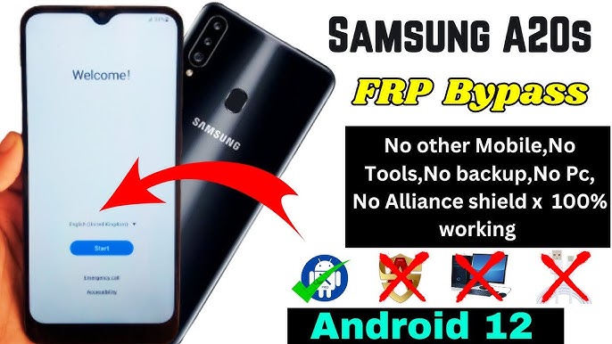 One Click Samsung Frp Bypass Tool  All samsung A10s,A20s,A30,A51,A12,A32  Frp Unlock Android 11/13 