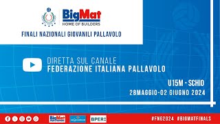 🔴BIGMAT FINALI NAZIONALI GIOVANILI U15M: n°gara 464 -GAS SALES BLUENERGY PC vs COLOMBO VOLLEY GENOVA