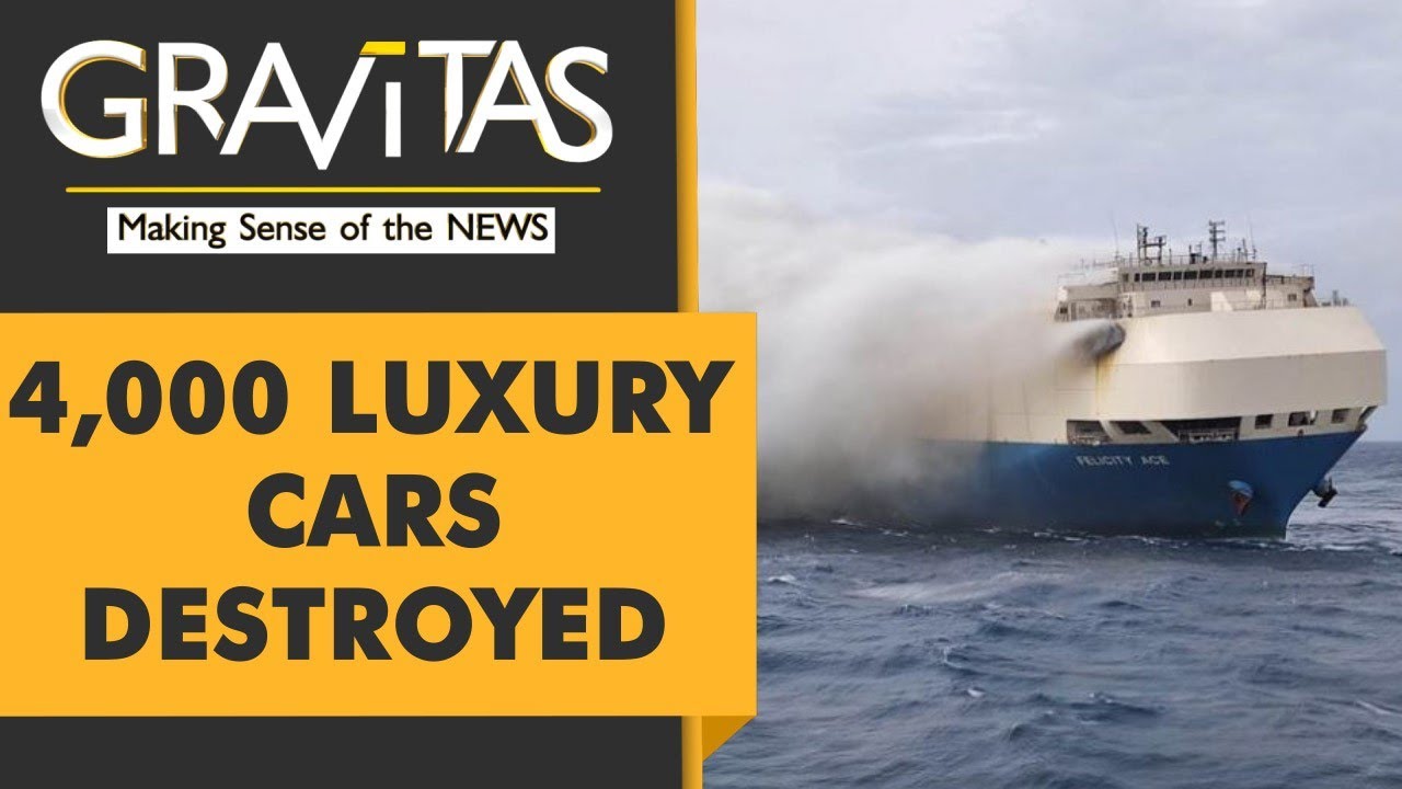Gravitas: 4,000 luxury cars worth $401 million destroyed in Cargo mishap