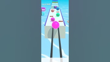 How to play Ball Run 2048 level 840 #ballrun #5minutestech #level840 #games #gameplay #walkthrough