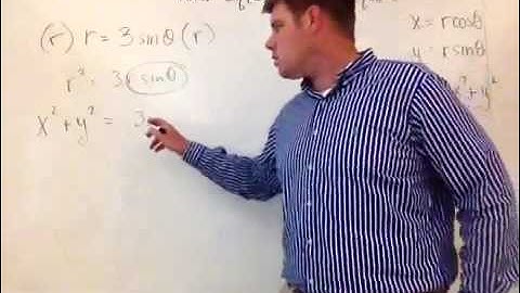 Converting polar equation to rectangular