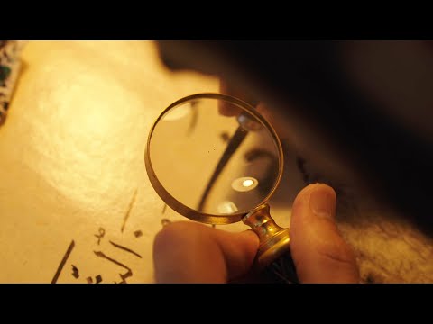 الخطاط محمد بادنجكي يبدع على الهواء في برنامج صباح سوريا