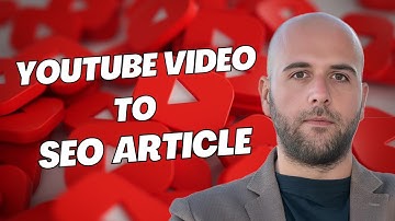 Turn YouTube Transcripts into High Ranking SEO Content
