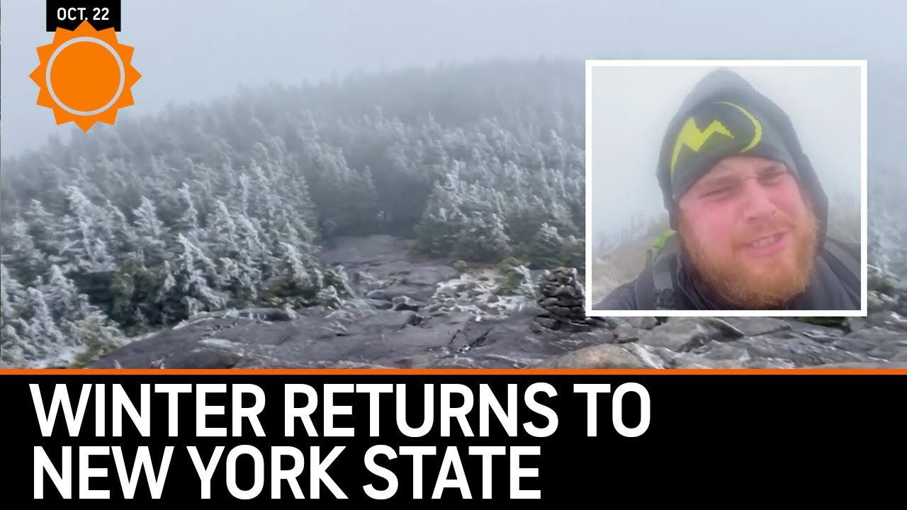 Winter and Snow Return to New York State! 🥶 ️ AccuWeather YouTube