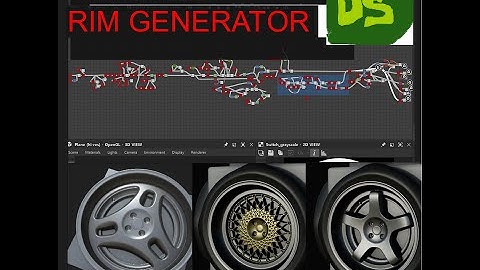 SubstanceDesigner Car Rim Generator 2025AUG