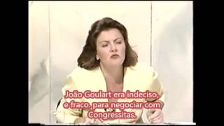 Depoimento de Paulo Francis sobre Lula FHC e golpe 1964 extraido de Programa Roda Viva 1994