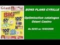 Optimisation catalogue Géant Casino du 24/02 au 08/03/2020 ...