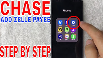 ✅  How To Add Chase Zelle Payee Recipient 🔴