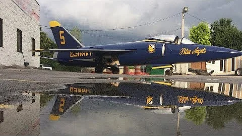 Refinished Blue Angels aircraft to 'soar' in Milli...