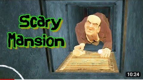 Scary Mansion Full Gameplay 🤯Scary Mansion - walkthrough 🔥Hard Mode 🥊 Horror Game 🎯 Part-3 💠