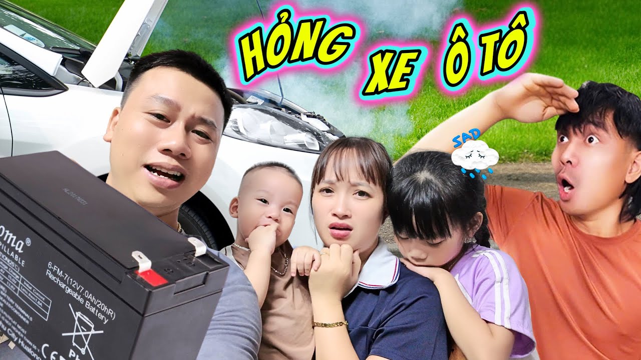 Gia Đình MiMi Suýt Không Về Được Nhà Vì Hỏng Xe Ô Tô Phải Gọi Chú Phương Hữu Dưỡng Qua Cứu Hộ !