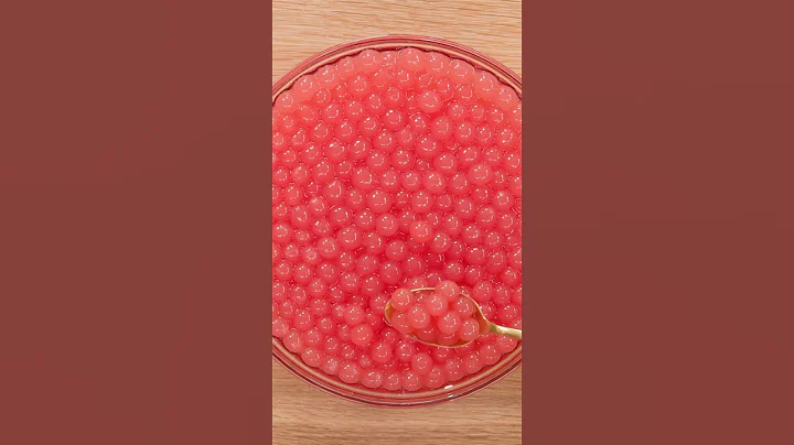 VIRAL Watermelon Boba 🍉🧋 #shorts #recipe #youtubeshorts #boba #fun #viral @catherine.desserts