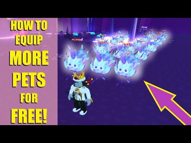 8 Pets Equipped - Roblox