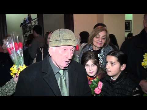 მწერალის მეცნიერისა და საზოგადო მოღვაწის სიმონ არველაძის 95 წლის იუბილე