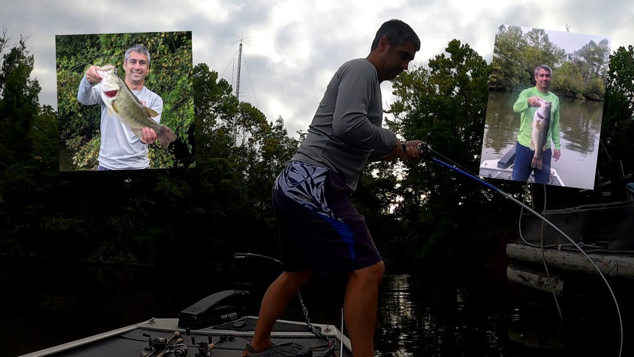 2 Days, 2 BIG Bass… HOT Summer Topwater Fishing on James River.