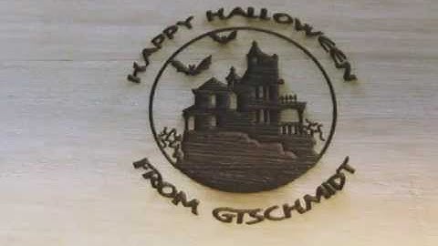 CO2 Laser Marking - Happy Halloween from SCHMIDT!