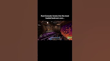 Rust Console I broke into the most loaded bedroom ever…#shorts #rust #rustconsole