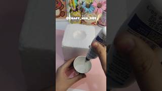 DIY flower vase #homemadecreations #trending #diy #craft #viral #shorts #satisfying #foryou #explore