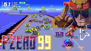 My first time playing F-ZERO 99 and F-ZERO in general!