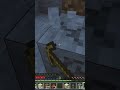 minecraft making a better mining hole #minecraft