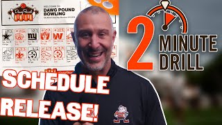 Initial thoughts on the Browns 2024 Season Schedule! | 2 Minute Drill