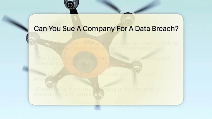 Can You Sue A Company For A Data Breach? - SecurityFirstCorp.com