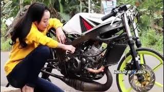 STORY WA cewek Cantik naik KAWASAKI NINJA | STORY WA